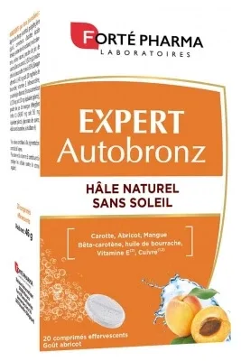 Forté Pharma Expert Autobronz 20 comprimate efervescente