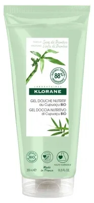 Klorane Gel de duș hrănitor cu cupuaçu organic și sevă de bambus, 200 ml — preț și oferte