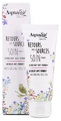 AquaTéal „Înapoi la origini” – Tratament facial hidratant anti-epuizare, 50 ml