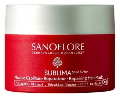 Sanoflore Sublima Mască reparatoare bio pentru păr 200 ml — preț și oferte