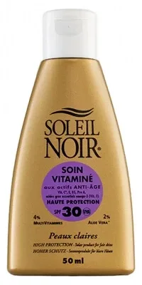Soleil Noir Cremă hidratantă cu vitamine SPF30 50 ml — preț și oferte