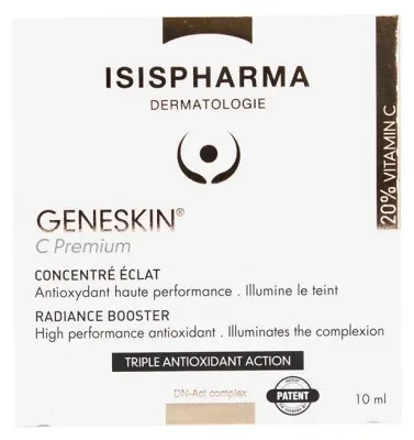 Isispharma Geneskin C Premium Concentrat pentru strălucire 10 ml — preț și oferte