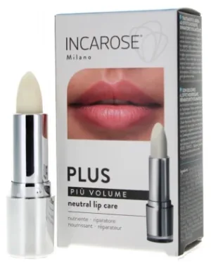 Incarose Più Volume - Produs de îngrijire a buzelor cu formulă neutră, 4 ml