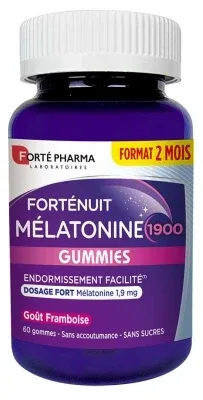 Forté Pharma Forté Nuit Melatonină 1900 60 de jeleuri — preț și oferte