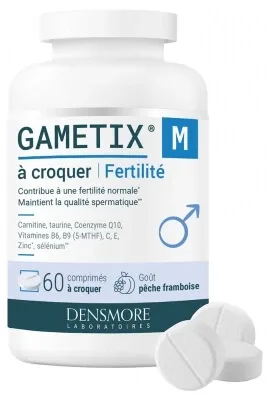 Densmore Gametix M Fertilitate 60 comprimate masticabile — preț și oferte