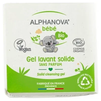 Alphanova Bébé Gel de spălare solid organic 100 g — preț și oferte