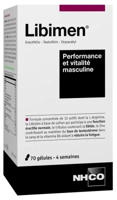 NHCO Libimen Performanță și vitalitate masculină 70 de capsule — preț și oferte