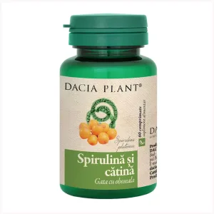 Spirulina si Catina, Dacia Plant | 60 comprimate