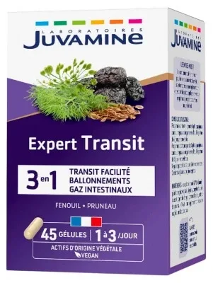 Juvamine Expert Transit 45 capsule — preț și oferte