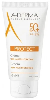 A-DERMA Protect Cremă cu protecție foarte ridicată SPF50+ 40 ml — preț și oferte
