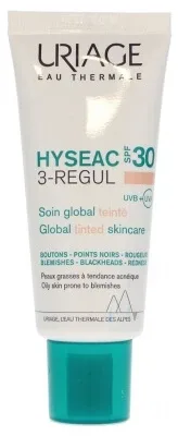 Uriage Hyséac 3-Regul Tratament global cu nuanță SPF30 40 ml — preț și oferte