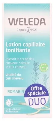 Weleda Loțiune tonifiantă pentru păr, set de 2 x 100 ml — preț și oferte