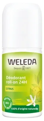Weleda Deodorant cu citrice, roll-on, 24 ore, 50 ml — preț și oferte