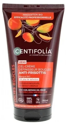 Centifolia Gel-cremă pentru definirea buclelor și combaterea părului creț, 2 în 1, organic, 150 ml — preț și oferte