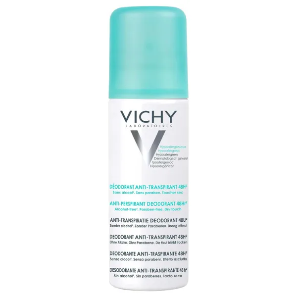 Spray antiperspirant 48 ore fara alcool, Vichy — preț și oferte