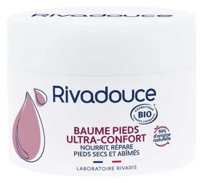 Rivadouce Balsam pentru picioare ultra-confortabil, organic, 75 ml — preț și oferte