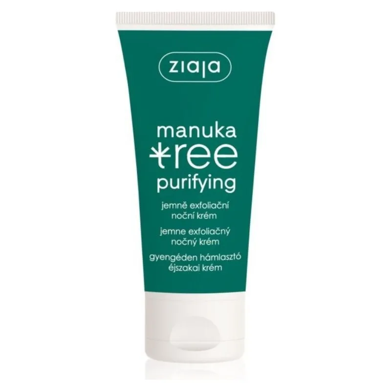 Crema noapte exfoliere delicata Manuka Tree, 50 ml, Ziaja — preț și oferte