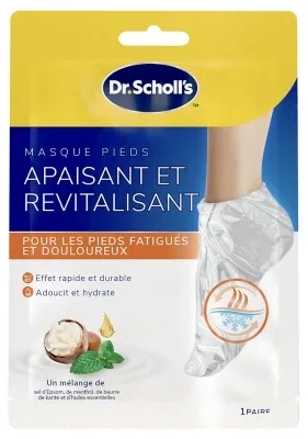 Scholl Mască calmantă și revitalizantă pentru picioare, 1 pereche — preț și oferte