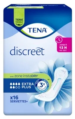Tena Discreet Extra Plus 16 tampoane absorbante