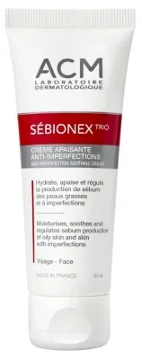 Laboratoire ACM Sébionex Trio Cremă calmantă anti-iritații 40 ml