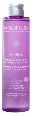 Sanoflore Lumina Loțiune Aqua Éclat Bio împotriva petelor, 200 ml