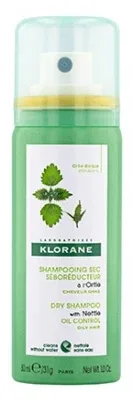 Klorane Urzică & Vitamina E Șampon uscat purificator 50 ml