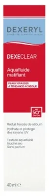 Dexeryl Dexeclear Aquafluide Matifiant SPF50+ 40 ml — preț și oferte