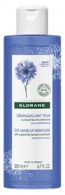 Klorane Demachiant pentru ochi cu flori de albăstrea 200 ml — preț și oferte
