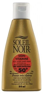 Soleil Noir Cremă hidratantă cu vitamine SPF50+ 50 ml — preț și oferte