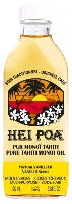 Hei Poa Pur Monoï Tahiti Parfum de vanilie 100 ml