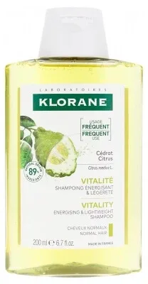 Klorane Légèreté – Păr normal până la gras Șampon cu cedrat 200 ml — preț și oferte