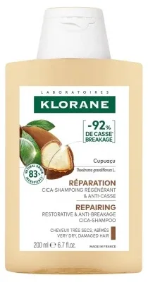 Klorane Reparare Cica – Șampon regenerant și anti-rupere cu cupuaçu 200 ml — preț și oferte
