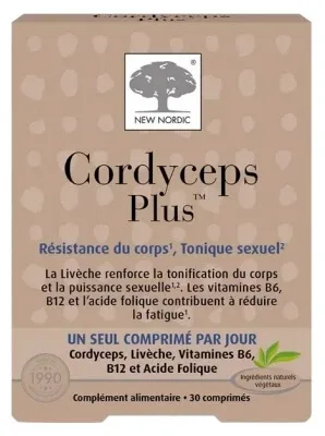 New Nordic Cordyceps Plus 30 comprimate — preț și oferte