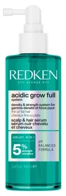 Redken Acidic Grow Full System – Ser pentru scalp și păr, pentru densitate și vigoare, destinat părului fin și lipsit de volum, 100 ml — preț și oferte