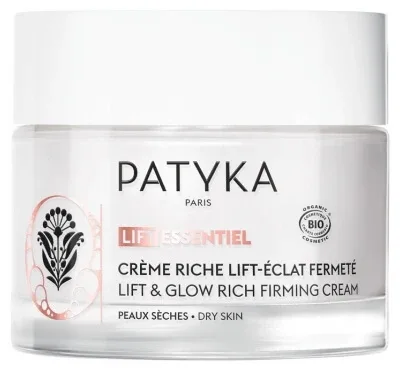 PATYKA Lift Essentiel Cremă bogată pentru lifting, strălucire și fermitate, organică, 50 ml — preț și oferte