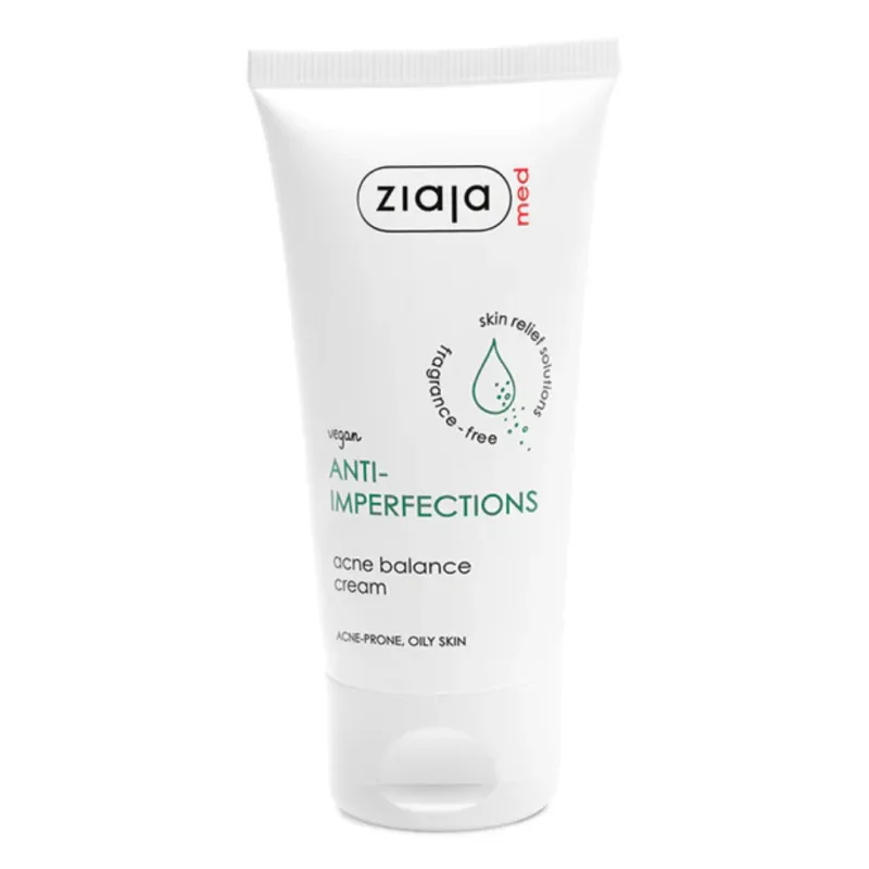 Crema anti-imperfectiuni pentru ten gras sau mixt Med, 50 ml, Ziaja — preț și oferte