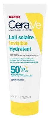 CeraVe Loțiune solară hidratantă invizibilă SPF50+ 75 ml — preț și oferte