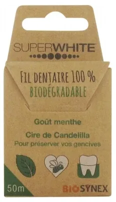 Superwhite – Ață dentară biodegradabilă, 50 m — preț și oferte