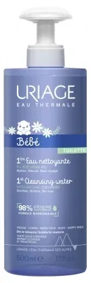 Uriage Bébé 1ère Apă demachiantă 500 ml — preț și oferte