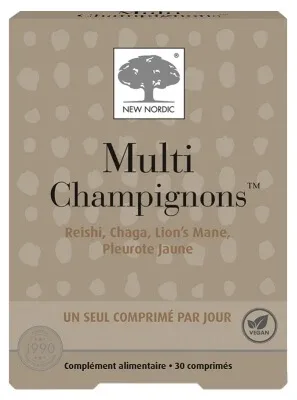 New Nordic Multi Ciuperci 30 de comprimate — preț și oferte