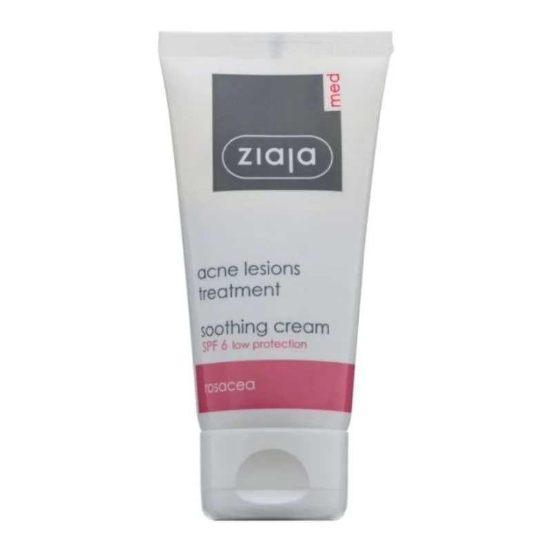 Crema calmanta pentru acnee severa si capilare dilatate, 50 ml, Ziaja — preț și oferte