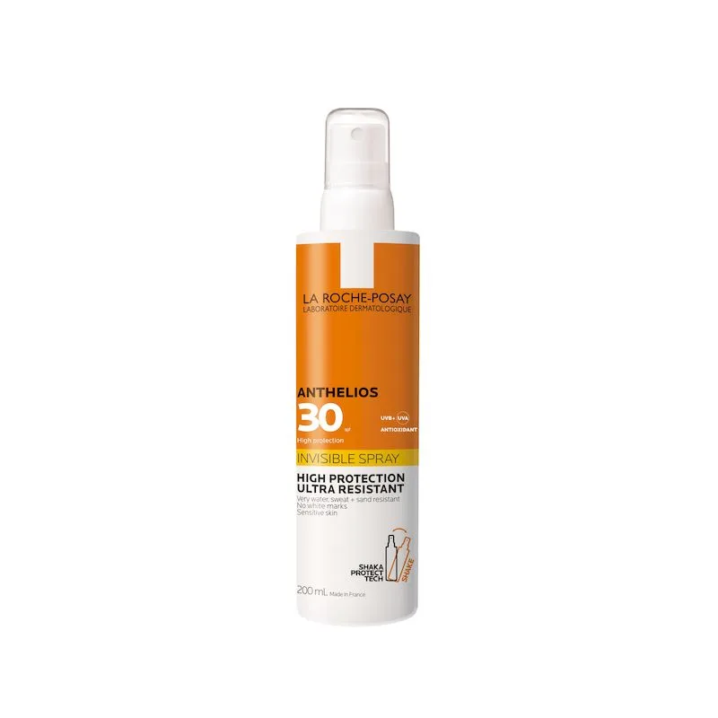 Spray invizibil cu protectie solara SPF 30+ pentru corp Anthelios, La Roche-Posay | 200 ml — preț și oferte