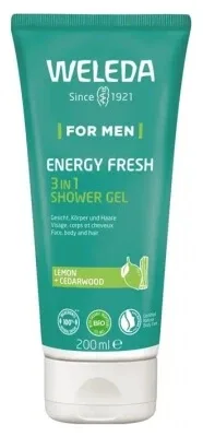 Weleda pentru bărbați Gel de duș Energy Fresh 3 în 1 200 ml — preț și oferte
