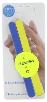 Vitry 12 pile de unghii din lemn, 12 cm