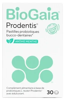 BioGaia Prodentis Pastile probiotice pentru cavitatea bucală și dinți, 30 de pastile