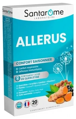 Santarome Allérus 20 comprimate — preț și oferte