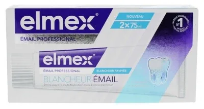 Elmex Émail Professional Albire-Smalț Set de 2 x 75 ml — preț și oferte