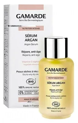 Gamarde Nutrition Intense Ser cu ulei de argan organic 30 ml — preț și oferte
