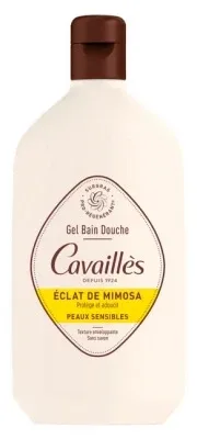 Cavaillès Gel de baie și duș pentru pielea sensibilă, cu aromă de mimosa, 400 ml