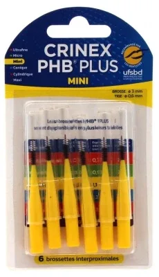 Crinex Phb Plus Mini 1.1 6 periuțe interproximale